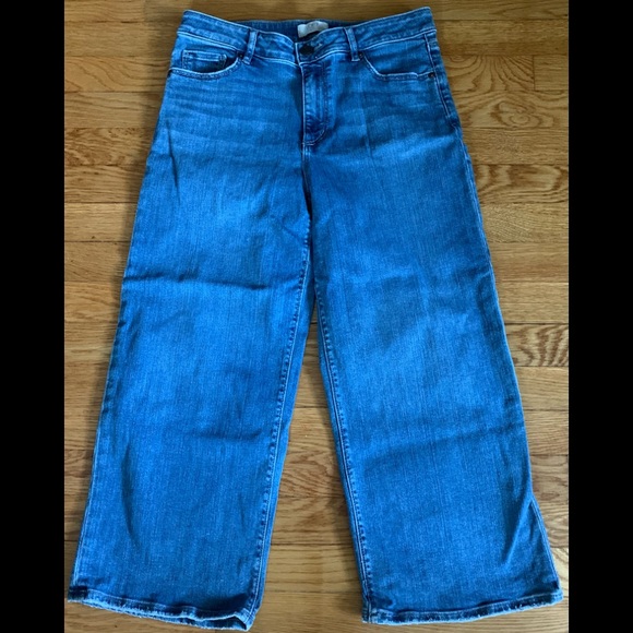 Loft 3/4 wide leg jeans! - Picture 3 of 10